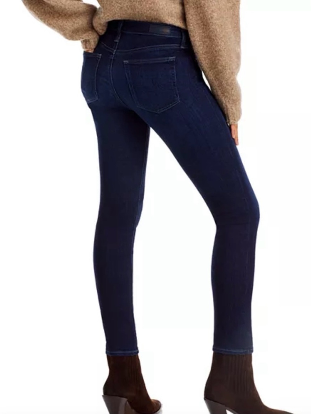 AG Adriano Goldschmied The Prima Mid-Rise Cigarette Contour 360 Stretch Jeans - Picture 2 of 10